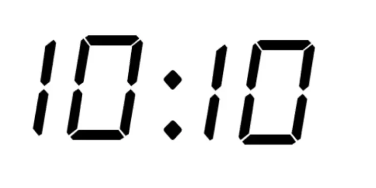 Hora do espelho 10:10 – Hora da produtividade e concentração